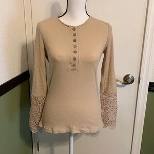 Women's Long Sleeve V Neck Tunic Tops Front Button Up Shirt Blouse